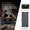 Blackview Oscal PM400 400W Foldable Solar Panel  Adjustable Kickstand   ≥22 7% Solar Conversion Efficiency  ETFE Material