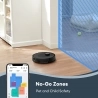 Ultenic D10 Robot Vacuum Cleaner  15min LiDAR Quick Map  4000Pa Suction  120min Runtime  Carpet Auto-Boost  No-Go Zone  Time Sc