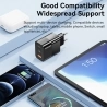 ESSAGER 33W GaN Charger  USB-A   Type-C  PD 3 0 QC 3 0 Fast Charging  Intelligent Charging Protection  for iPhone iPad Xiaomi M