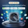 Ownice A0 Wired to Wireless Android Auto Ai Box for Original Car with Wired CarPlay