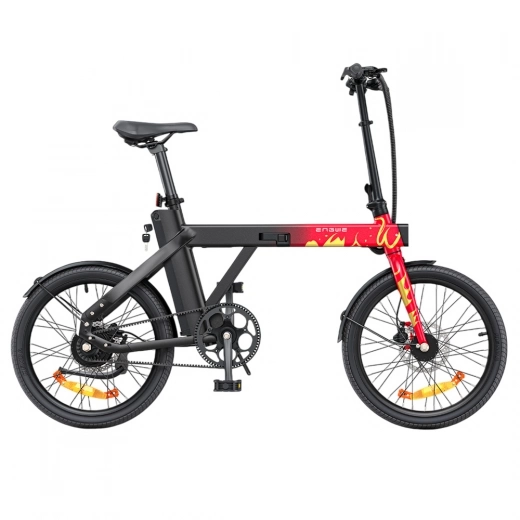 

ENGWE P20 Ace Limited Edition Foldable Electric Bike, 250W Silent Motor Torque Sensor, Carbon Belt, 36V 9.6Ah Battery