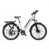 E-bike  T1 STEP-THRU Trekkingfiets, 36V 13AH 250W 25KM/H 100KM Max. actieradius 27,5" CST-banden, EU-conform - Wit