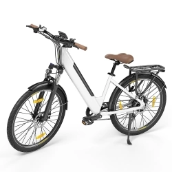  T1 STEP-THRU E-Bike Trekking Bike, 36V 13AH 250W 25KM/H 100KM Long Range 27.5