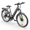  T1 STEP-THRU E-Bike Trekking Bike, 36V 13AH 250W 25KM/H 100KM Long Range 27.5" CST-Tires, EU-compliant - Dark Grey