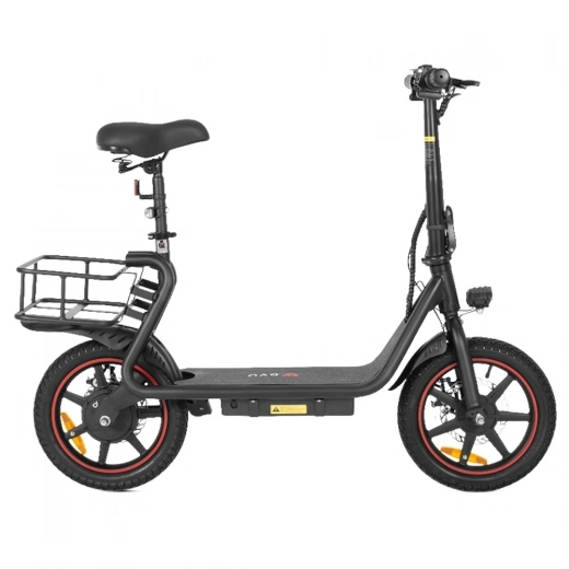 

Foldable Electric Scooter with Seat DYU C4, 250W Motor, 36V 10AH Battery, 14 Inch Tires, 25km/h, 42km - Black