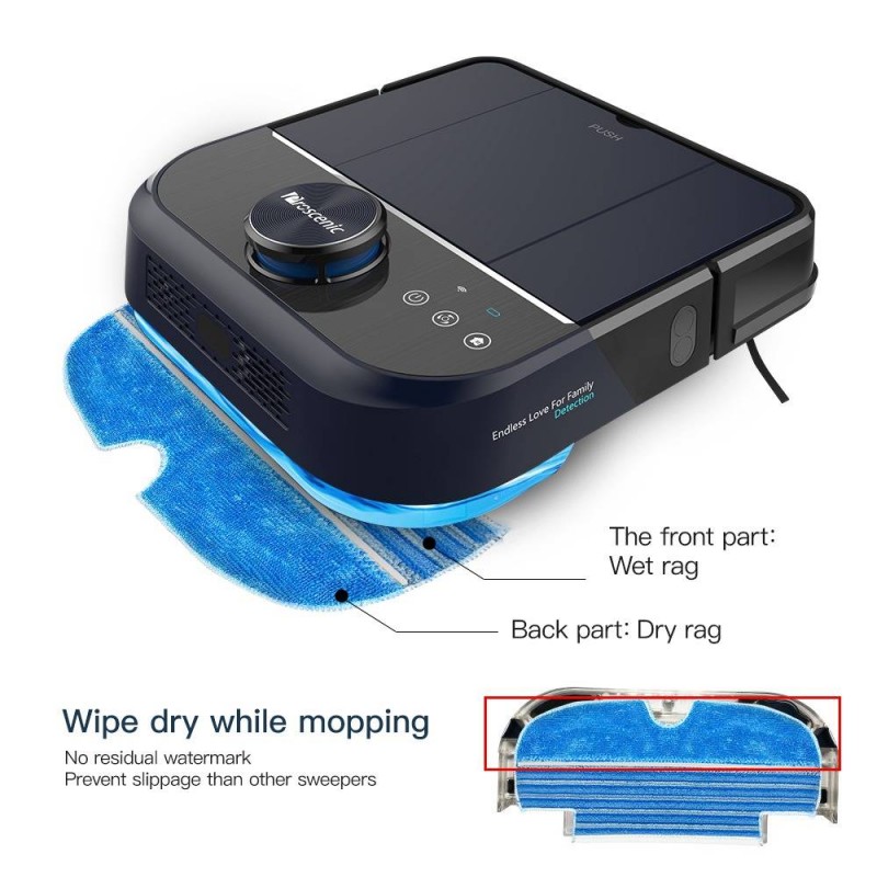 Seauto Crab Cordless Robotic Pool Vacuum, 45000Pa Suction