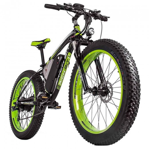 

RICH BIT TOP-022 LCD Display Electric Mountain Bike - 1000W Motor