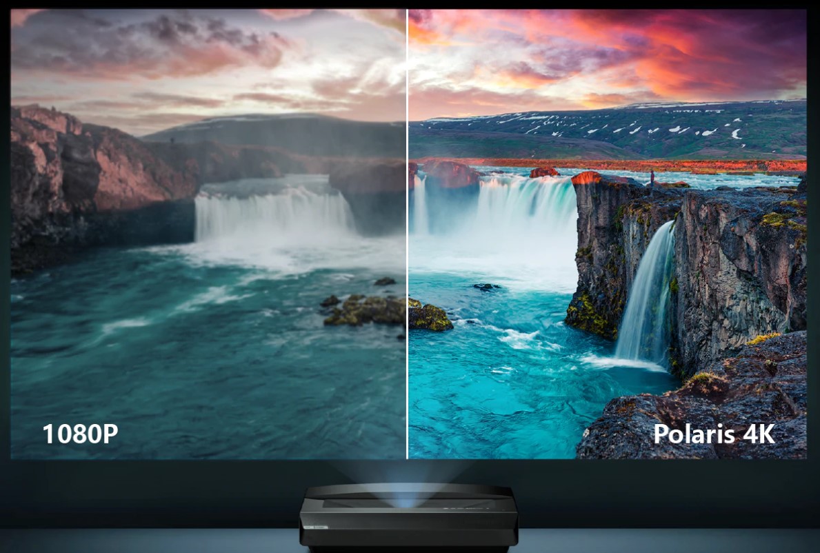 Bomaker Polaris 4K Ultra Short Throw Triple Laser Projector