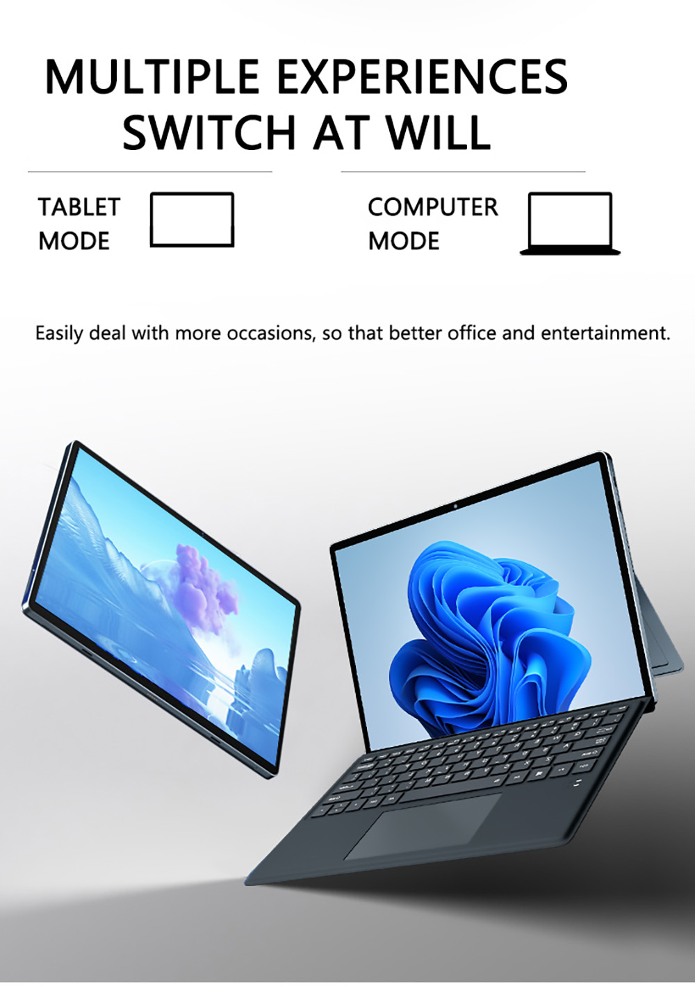 Ordinateur Tablette Kuu Lebook - Intel core i7-8550U - Framboise