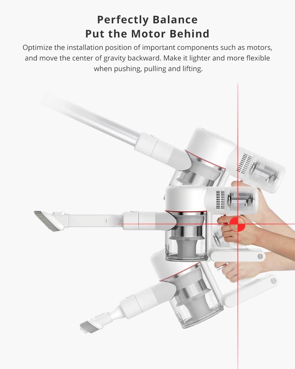 Xiaomi Dreame V9 Anti-Acaroid Cordless Stick Vacuum Cleaner EU Version 