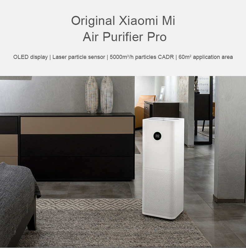 Original Xiaomi Mi Multifunction Smart Air Purifier Pro - Global Version 