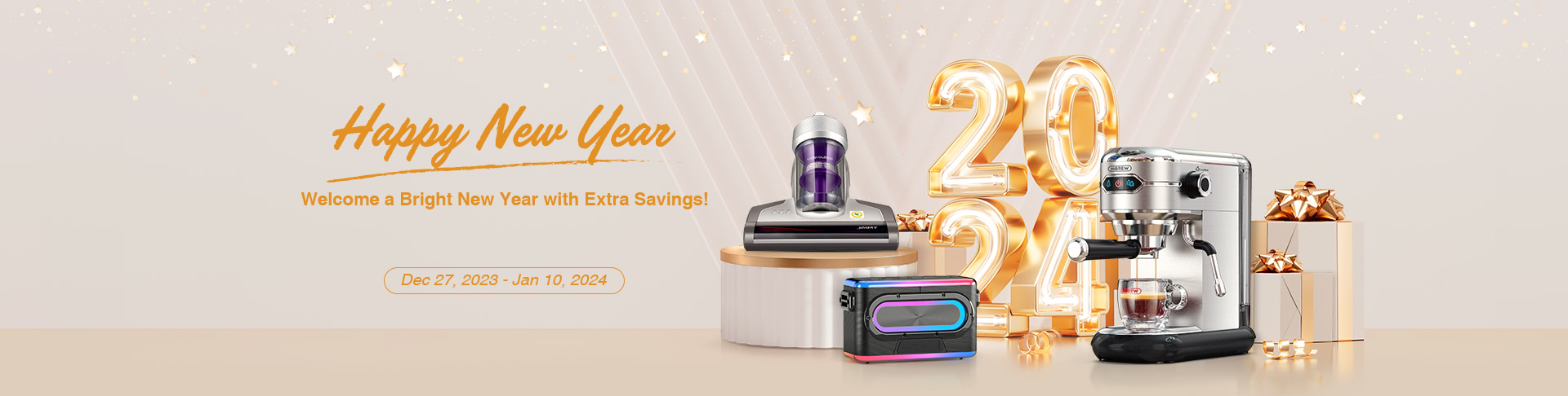 Happy New Year: Open a Bright Year with Savings! 